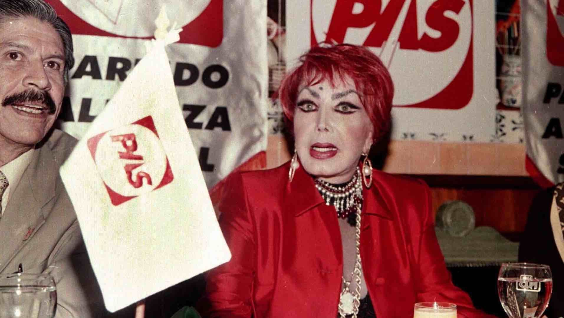 Irma Serrano: cargos políticos y partidos políticos