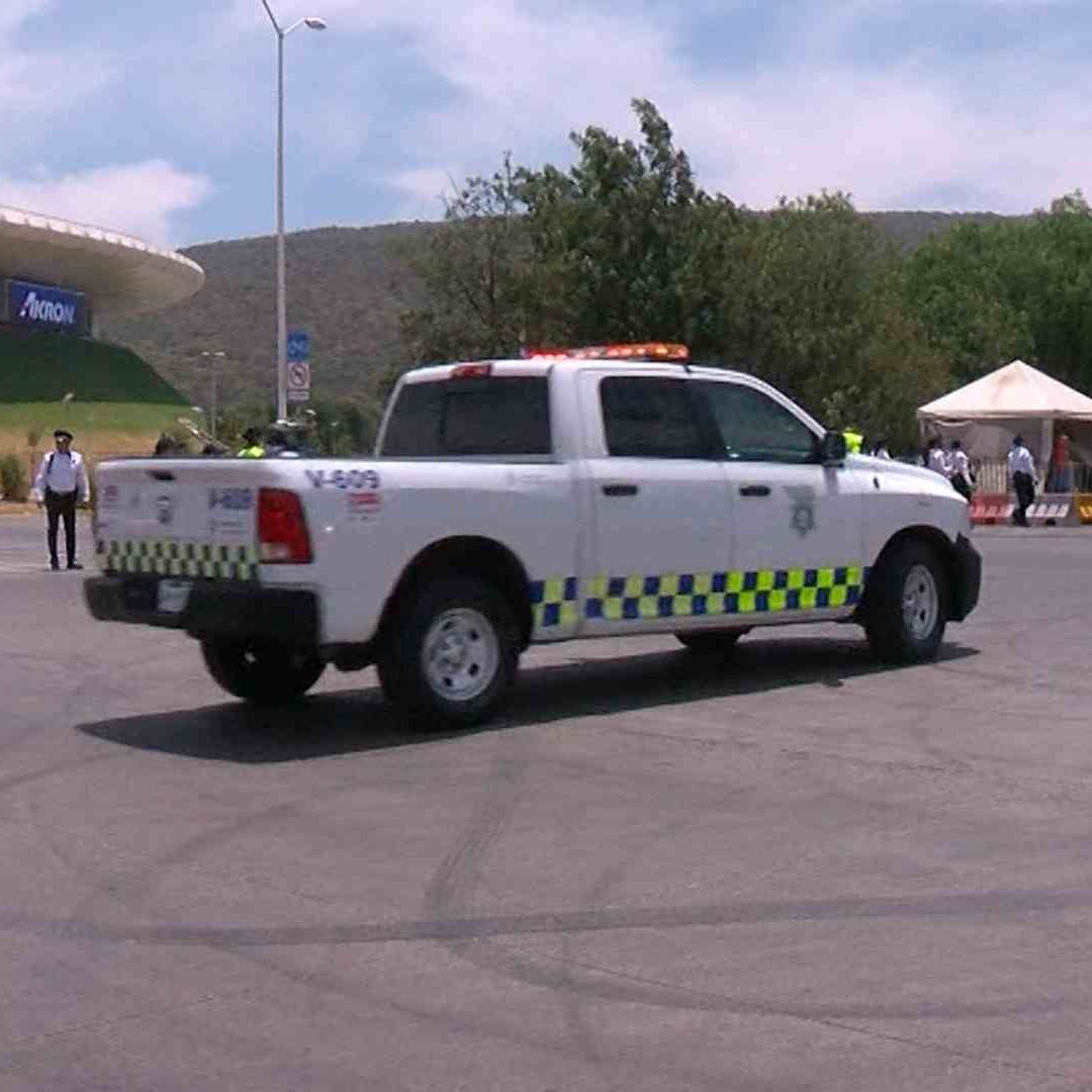Los sujetos fueron detenidos en la salida del estadio
