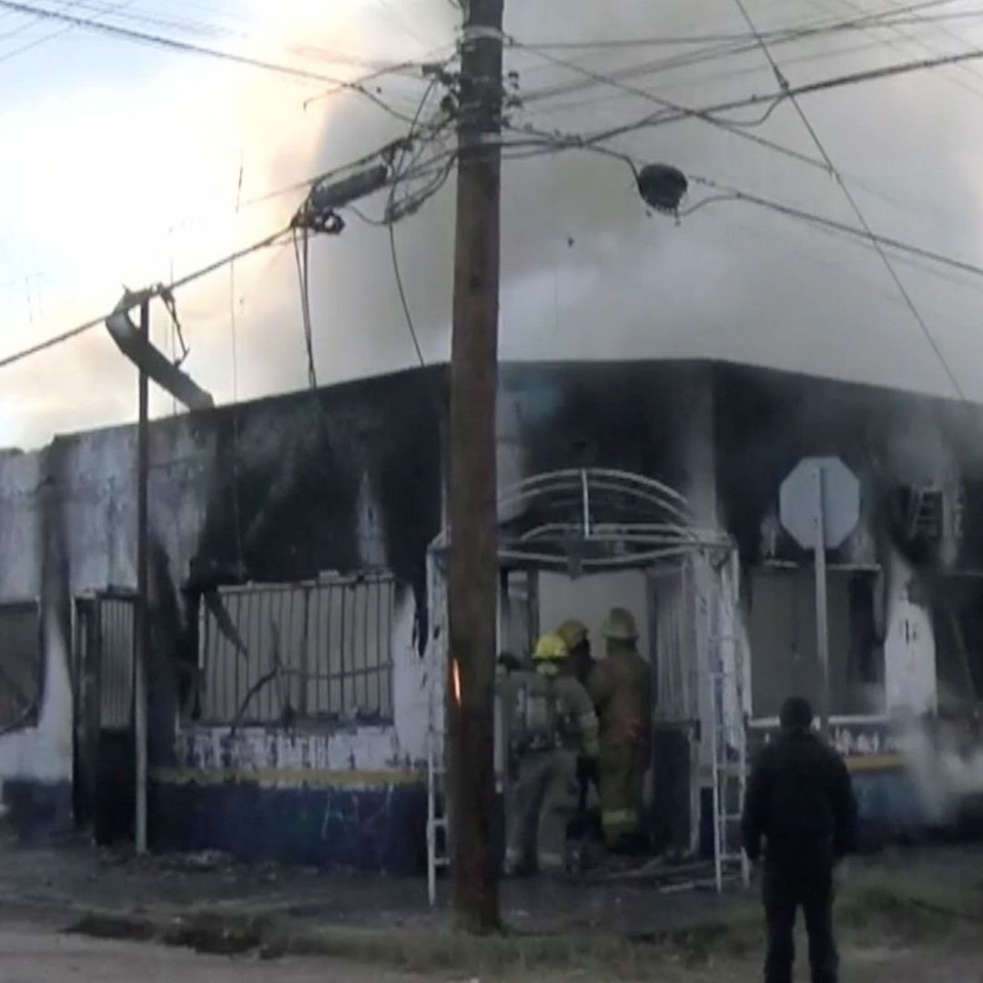 Incendio Consume Bar Abandonado en la colonia Melchor Ocampo de Ciudad Juárez