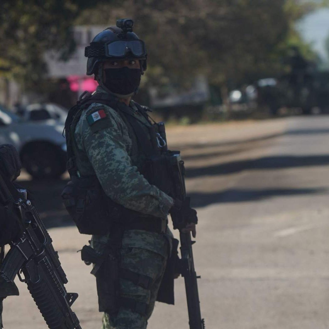 Elementos del Ejército mexicano en las calles del país