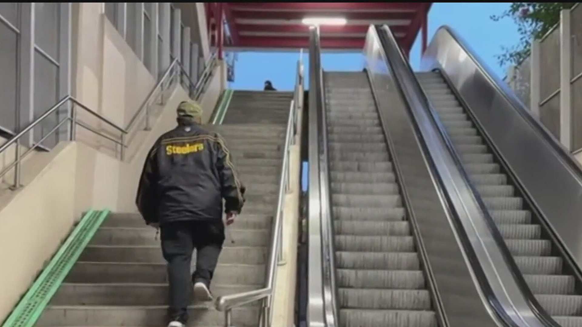 Escaleras del metro
