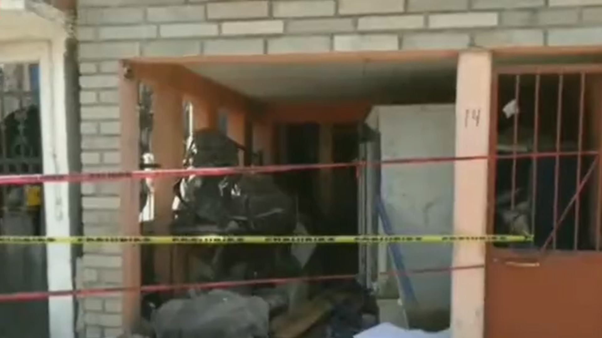 Explosión en una vivienda de Hacienda de Aragón
