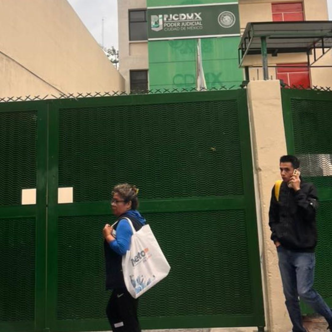 fachada de los juzgados de la CDMX
