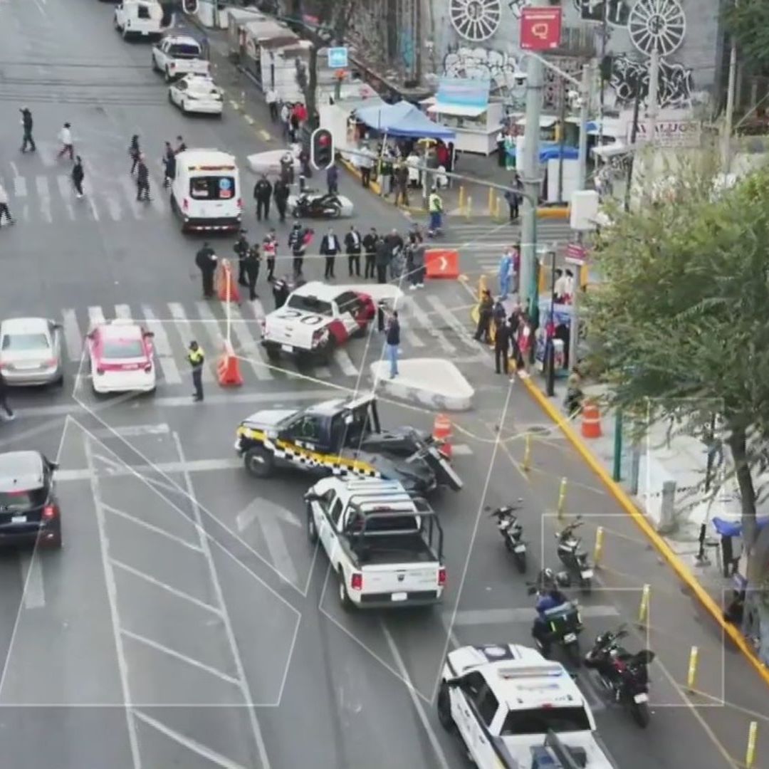 El accidente ocurrió en la Avenida Niños Héroes, en la colonia Doctores