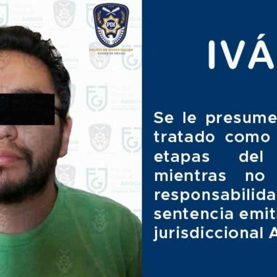 Iván 'N' fue detenido en el estado de Querétaro tras estar prófugo 18 días