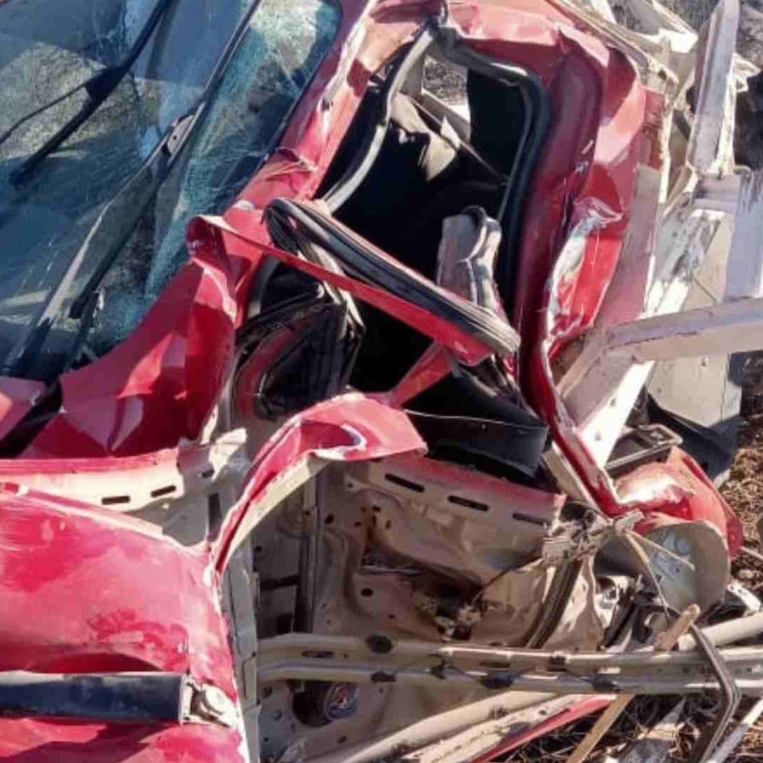 La unidad embistió a los ciclistas para después chocar contra una camioneta que servía de escolta de la peregrinación