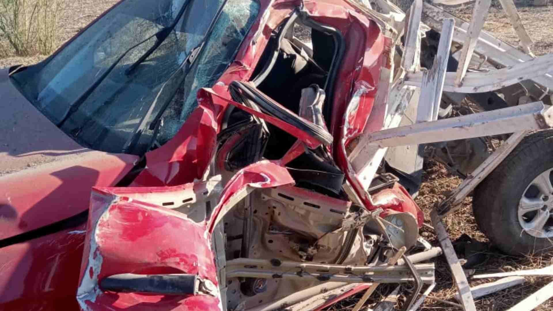 La unidad embistió a los ciclistas para después chocar contra una camioneta que servía de escolta de la peregrinación