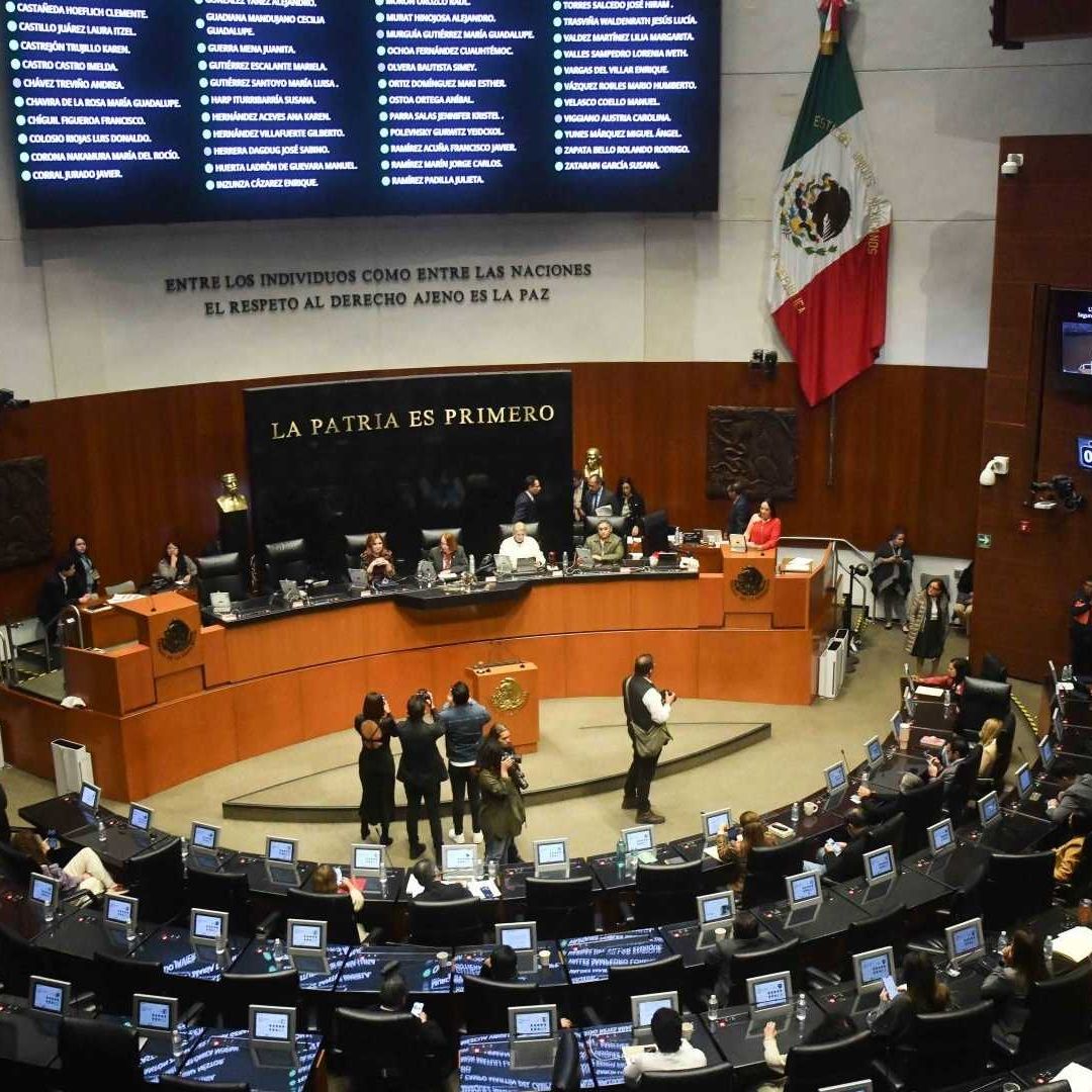 Sesión ordinaria del Senado de la República