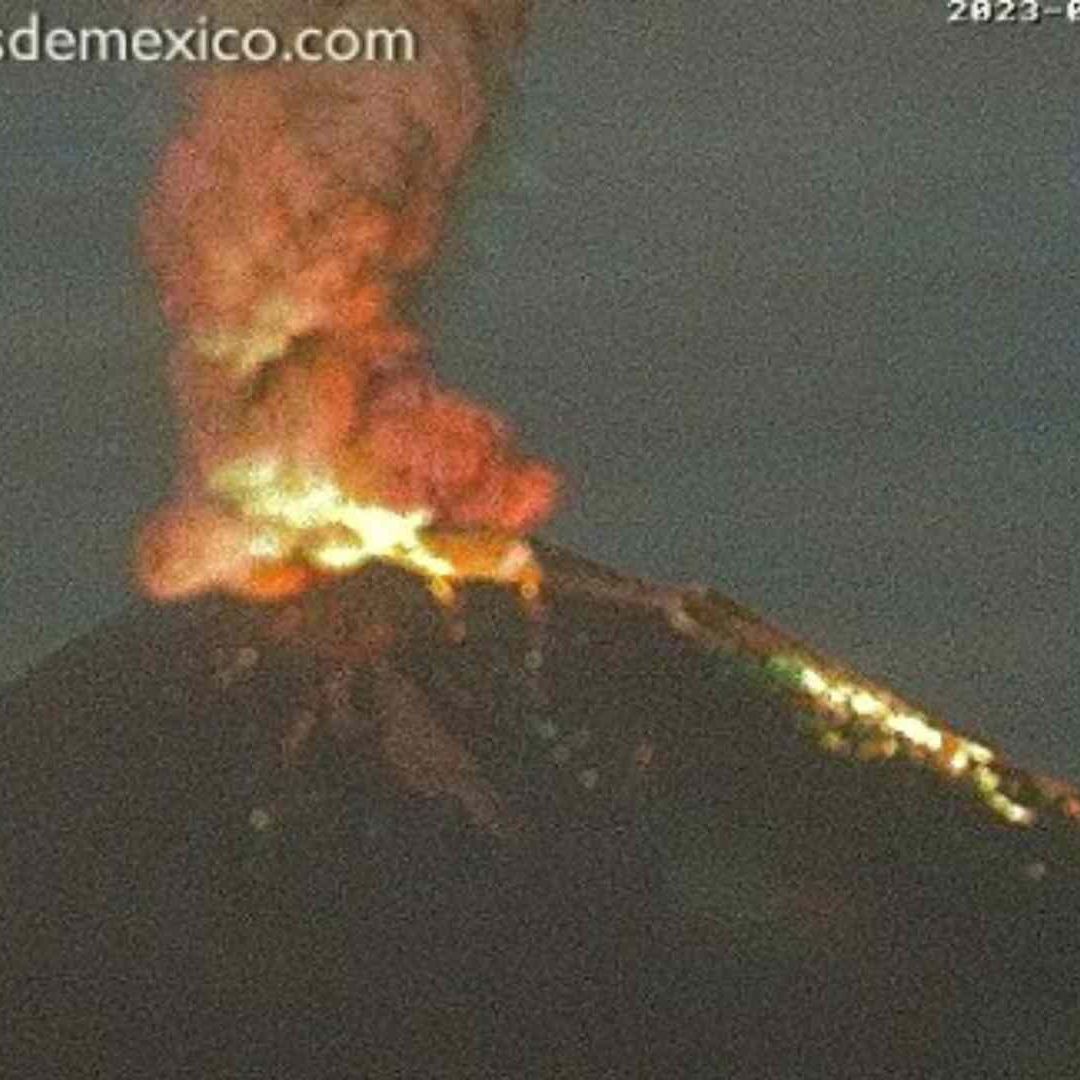 Volcán Popocatéptl registra actividad este domingo 5 de marzo de 2023