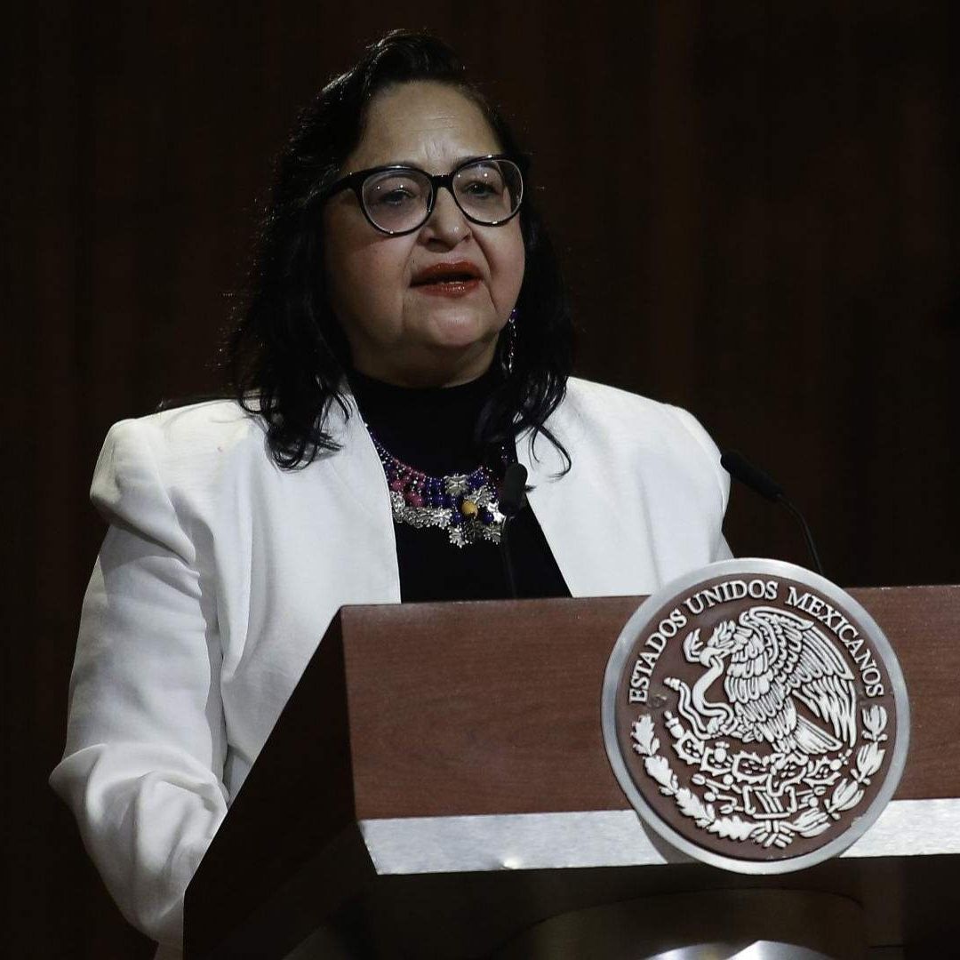 Norma Piña durante aniversario de la Constitución