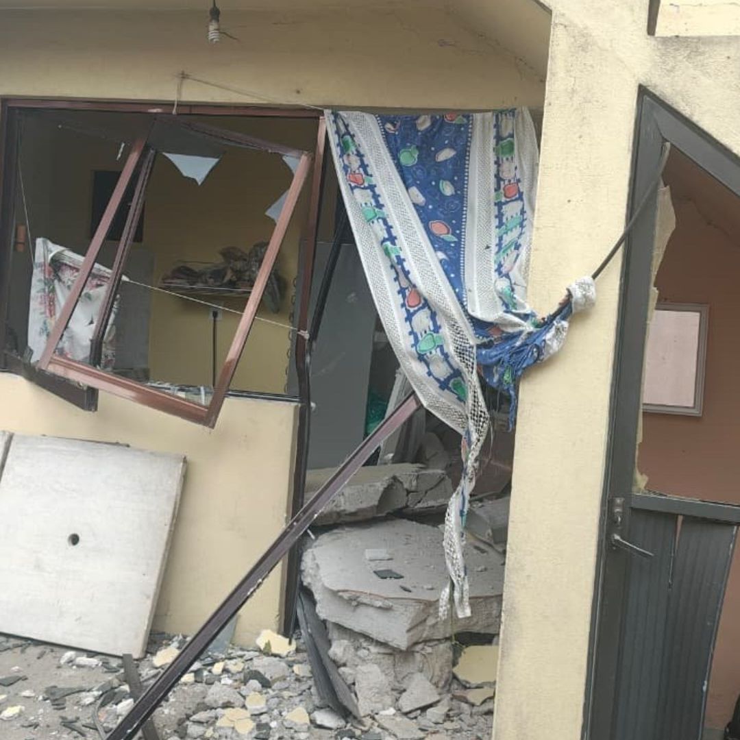 Vivienda Destruída y Dos Heridos por Explosión de Tanque de Gas en La Resurrección Puebla