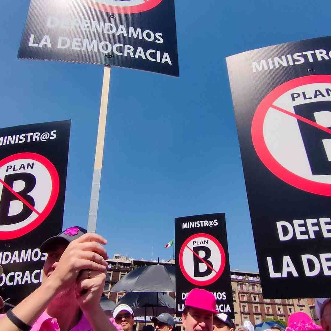 Marcha contra el plan B de la Reforma Electoral