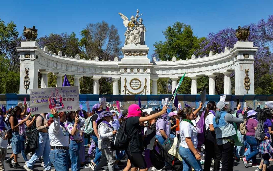 Así se vivió la Marcha del 8M en la CDMX