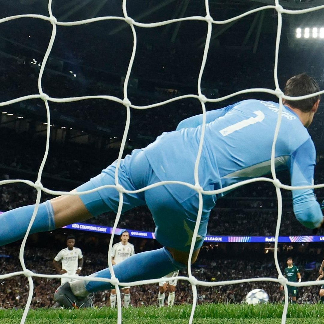 Erling Haaland anotó un gol de penal en el partido Real Madrid vs Manchester City, por la Champions League 2025.