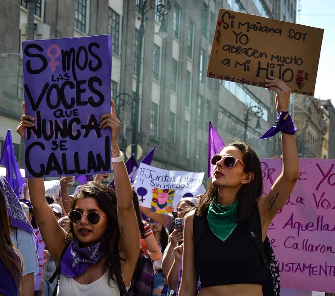 Diversas Luchas se Unen en Marcha del 8M
