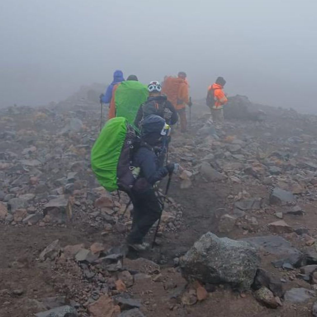 Rescate de 11 Alpinistas Desparecidos en Pico de Orizaba Citlaltépetl en Tlachichuca Puebla