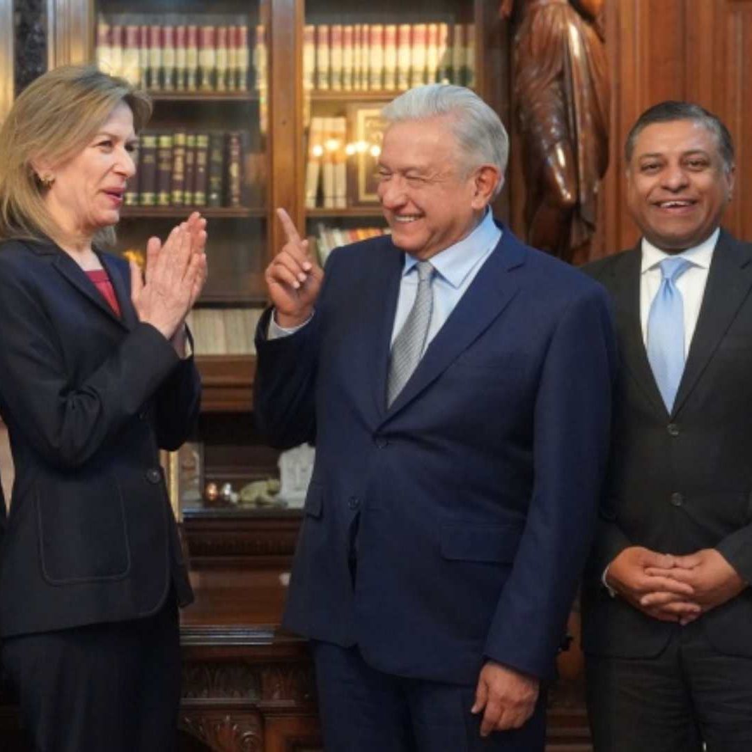 El presidente López Obrador dialogó con Elizabeth Sherwood-Randall, asesora de Seguridad Nacional de la Casa Blanca