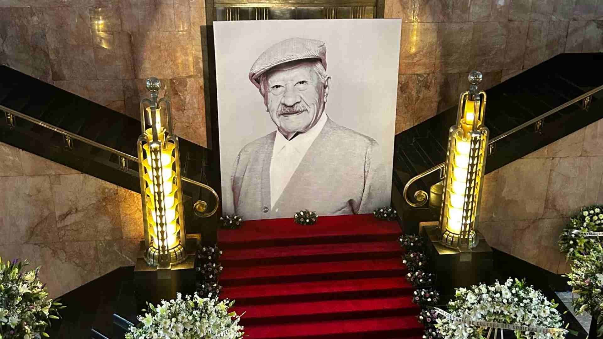 Rinden Emotivo Homenaje a López Tarso en Bellas Artes