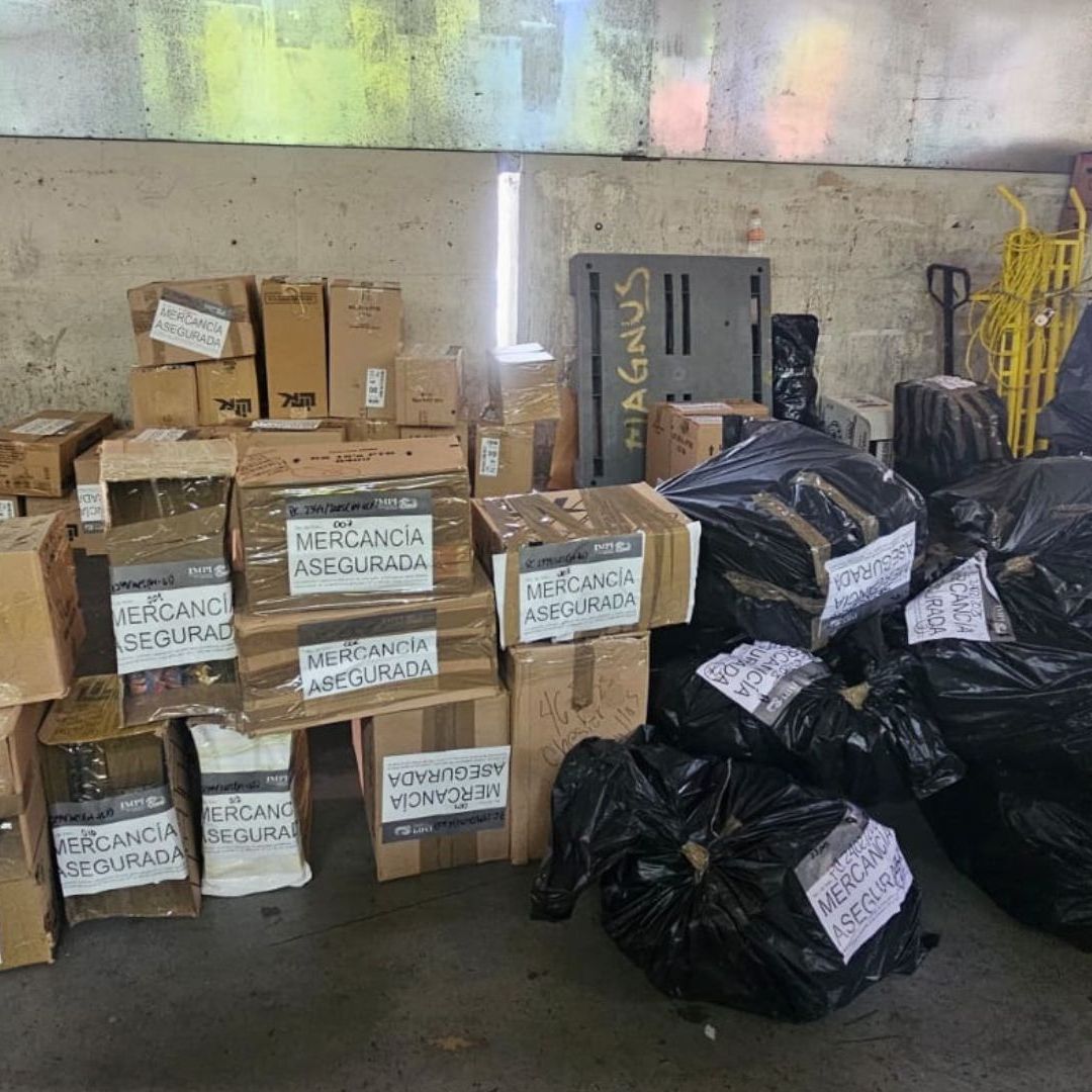 El operativo forma parte de las acciones implementadas para combatir la comercialización de productos que violan las normativas.