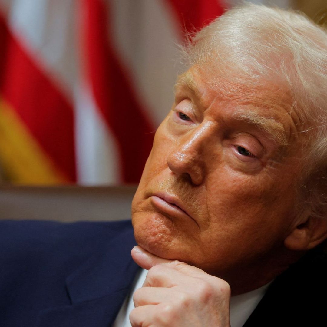 El presidente de Estados Unidos, Donald Trump, en reunión de gabinete en la Casa Blanca. Foto: Reuters