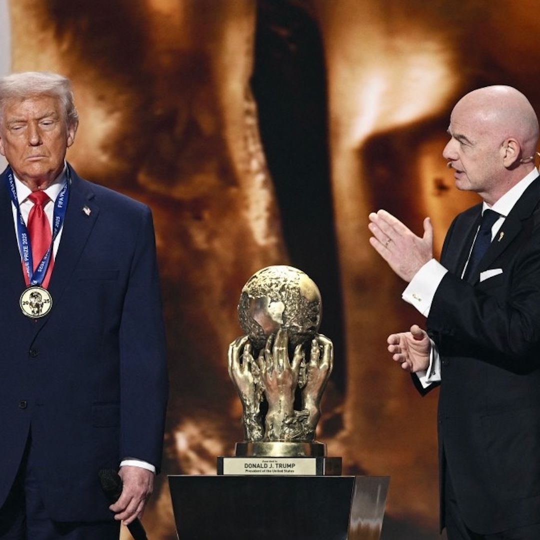 Donald Trump recibe Premio de la Paz de la FIFA