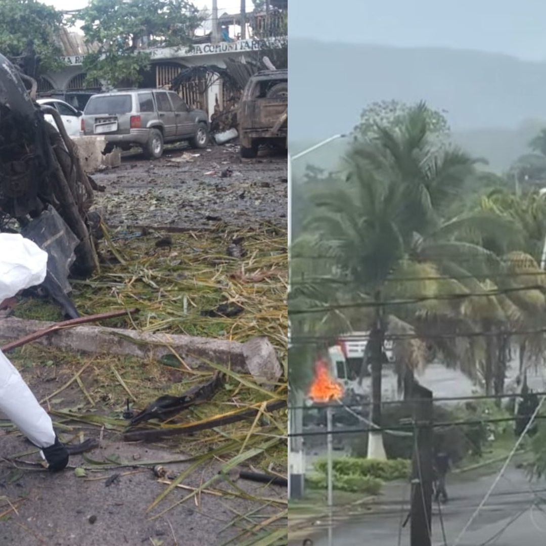 Tres policias comunitarios entre victimas mortales de explosion en Michoacan