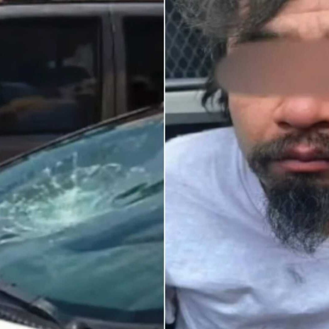 Hombre Rompe Cristales de 12 Autos en la Calle Palma en Guanajuato Capital I N+ Bajío