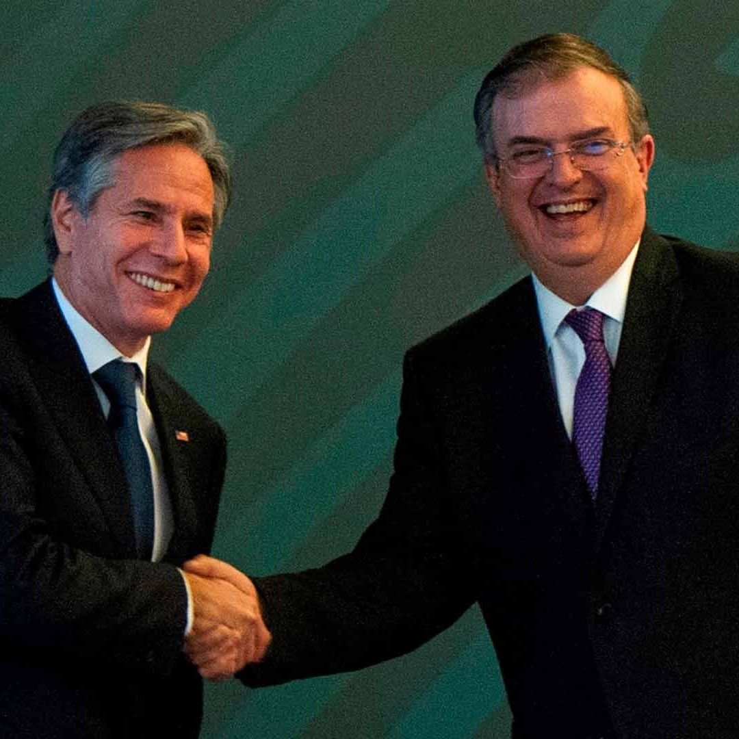 El secretario de Estado de EUA, Antony Blinken, y el canciller mexicano, Marcelo Ebrard refrendaron la cooperación bilateral para el combate contra el fentanilo