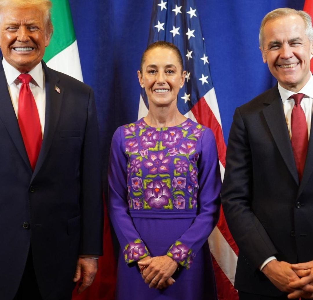 Sheinbaum Se Reúne por Primera Vez en Persona con Donald Trump, Durante Sorteo del Mundial 2026