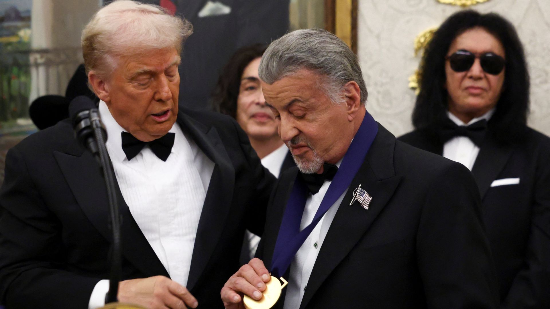 El presidente también informó sobre las renovaciones en curso en el edificio del Kennedy Center.