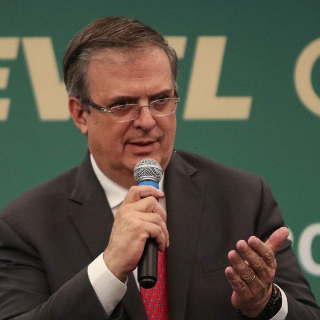 Canciller Marcelo Ebrard
