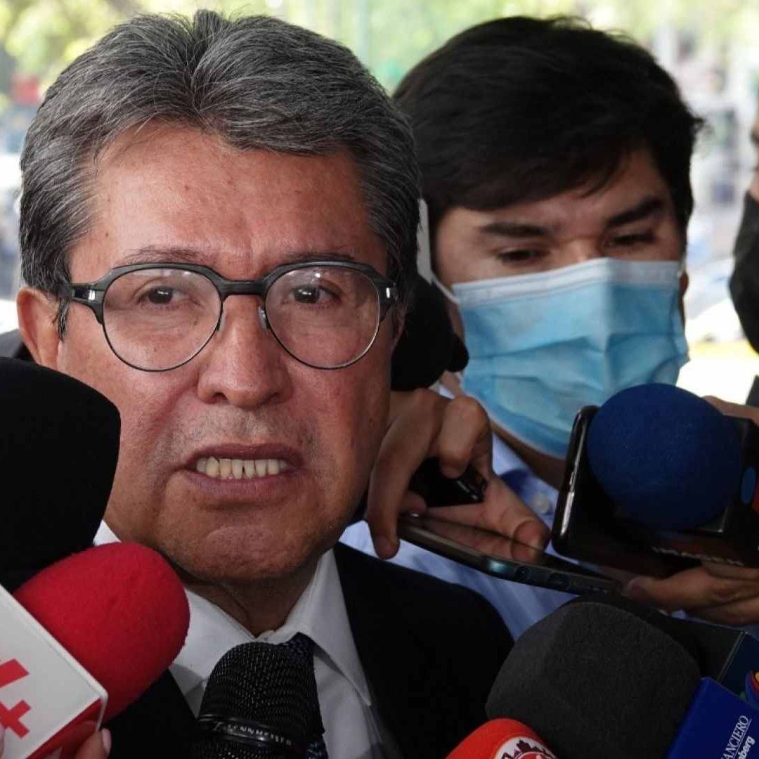 Ricardo Monreal, líder de la bancada de Morena en el Senado
