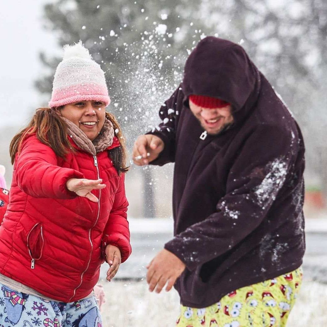 Nevada en Saltillo, Coahuila.