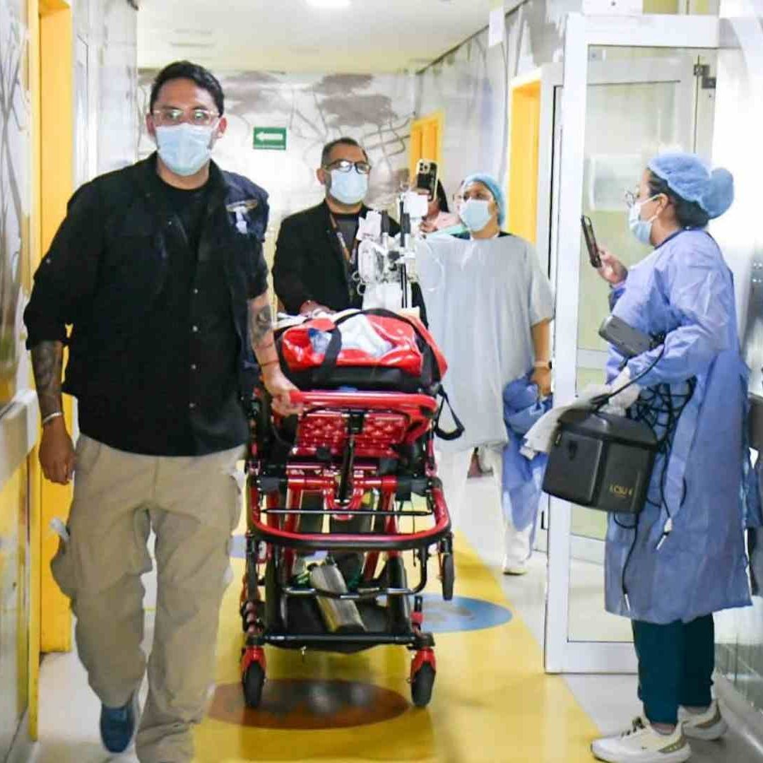 Dos Menores de Mecayapan son Trasladadas a Texas tras Terminar con Quemaduras por Explosión por Tanque de Gas en Veracruz