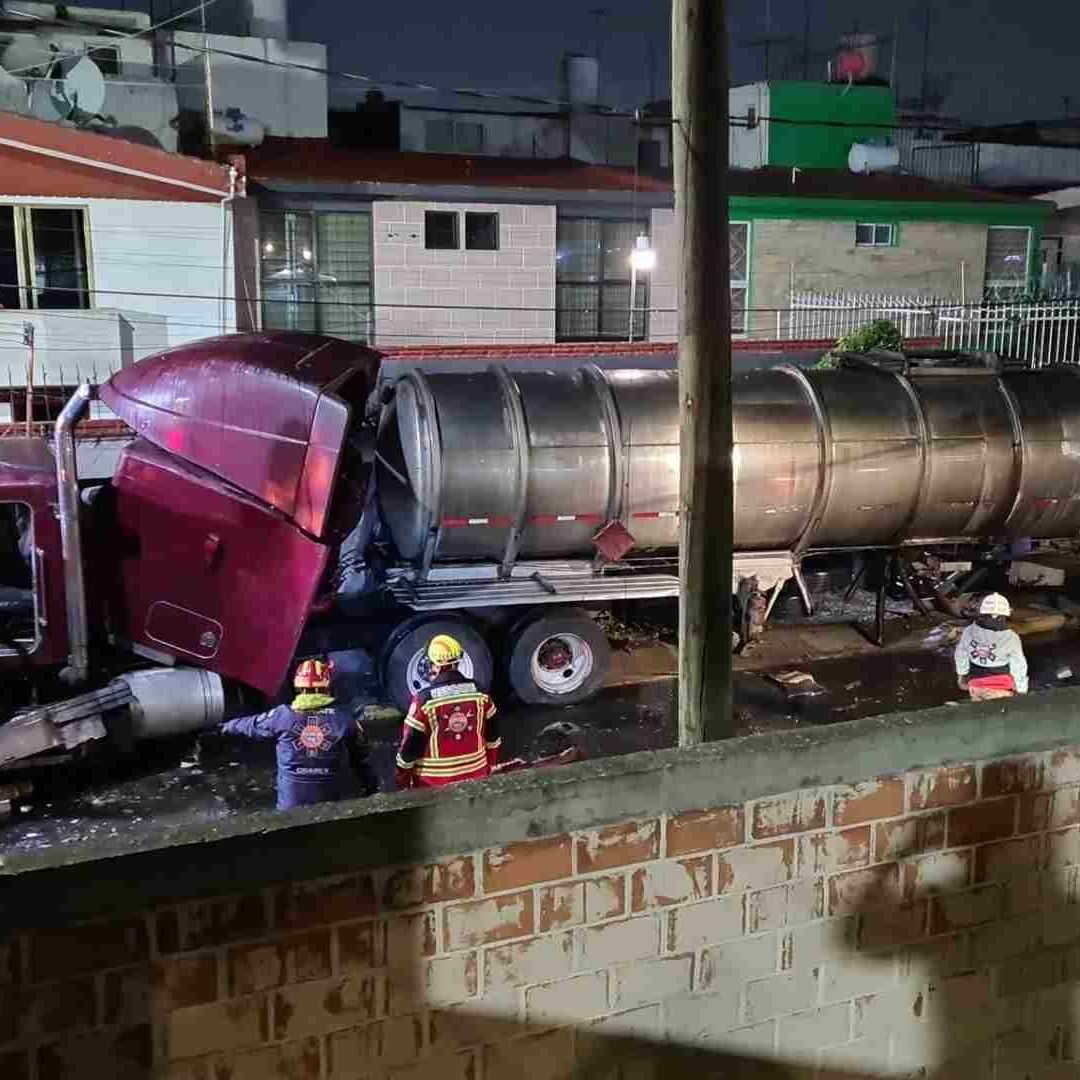 No se reportaron personas lesionadas por este accidente