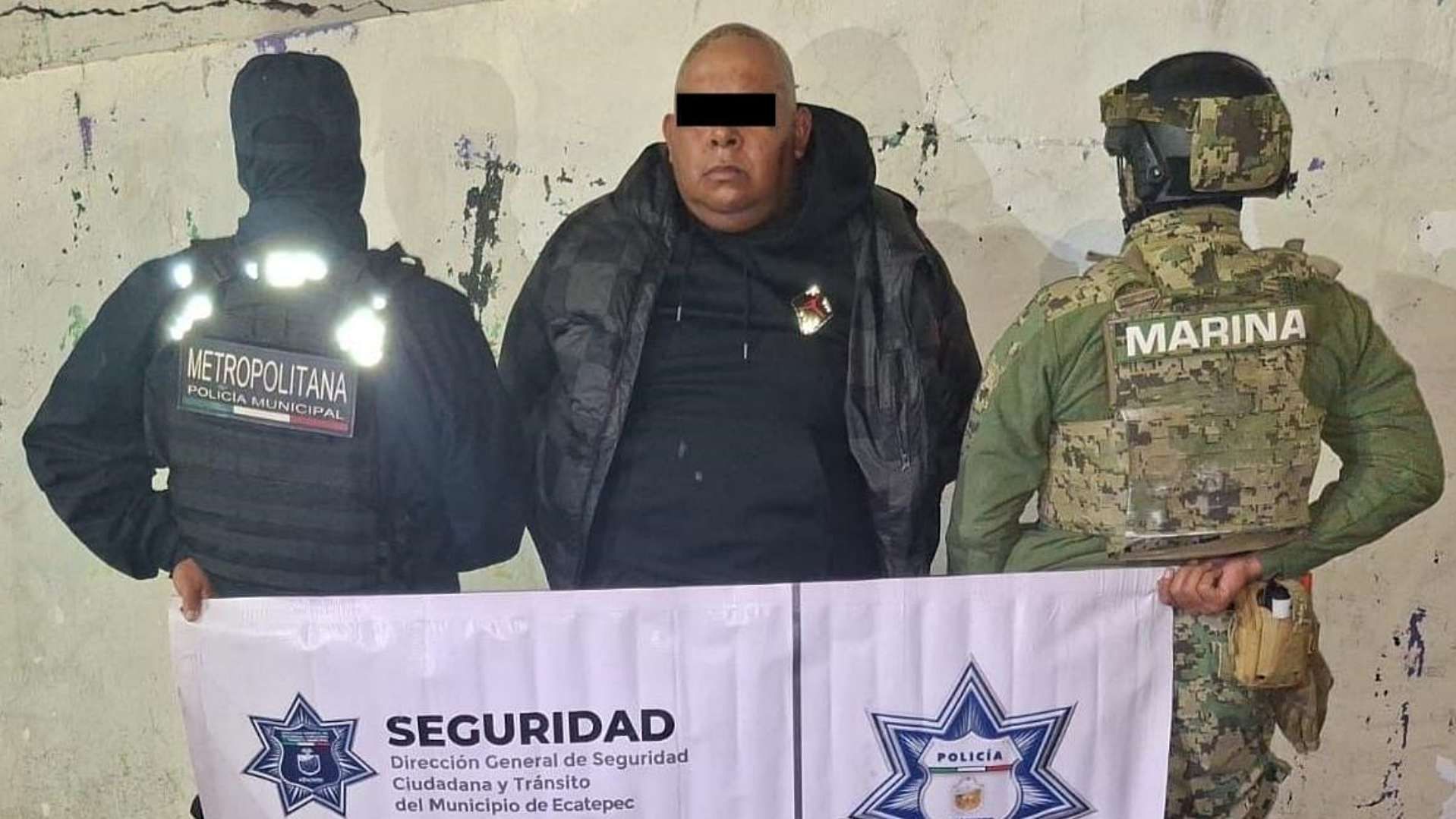 Aldo "N", "El Balú, detenido luego de balacera en tianguis navideño