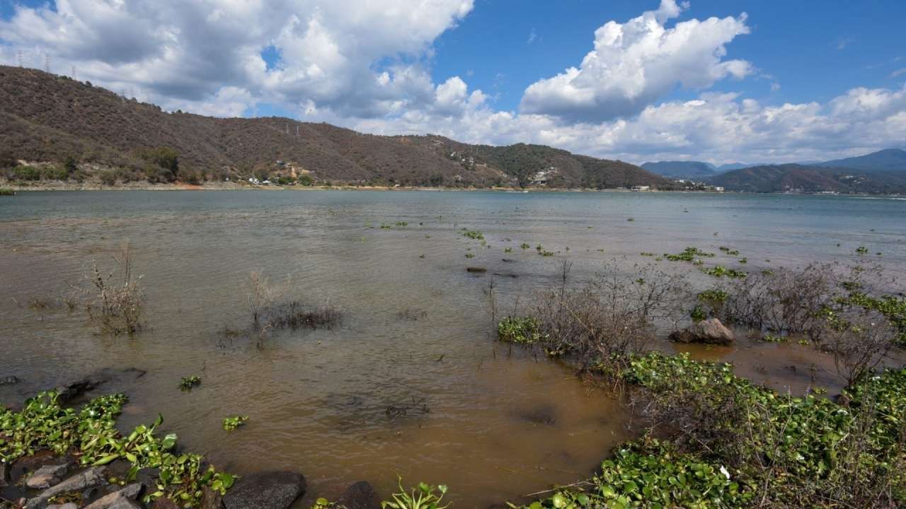Lluvia no sube niveles en las presas del Cutzamala
