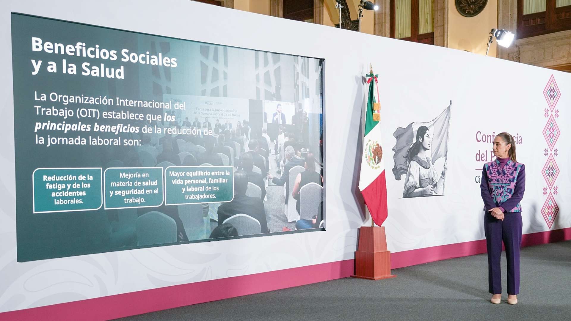 Presentación de la propuesta de reducción de jornada laboral en México