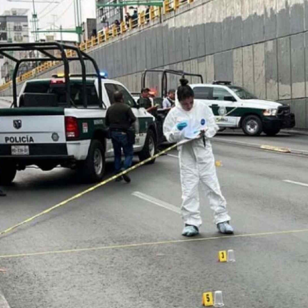 Balacera en Eje Central