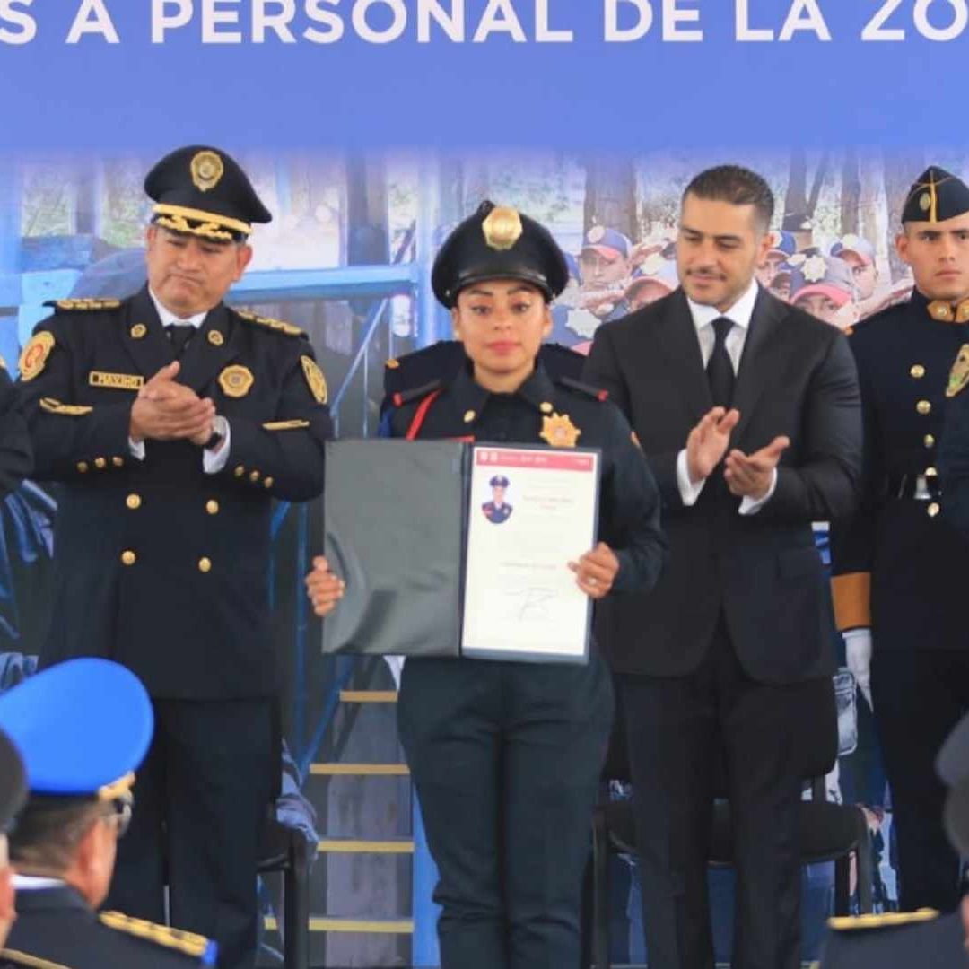 Ascensos de policías de la CDMX