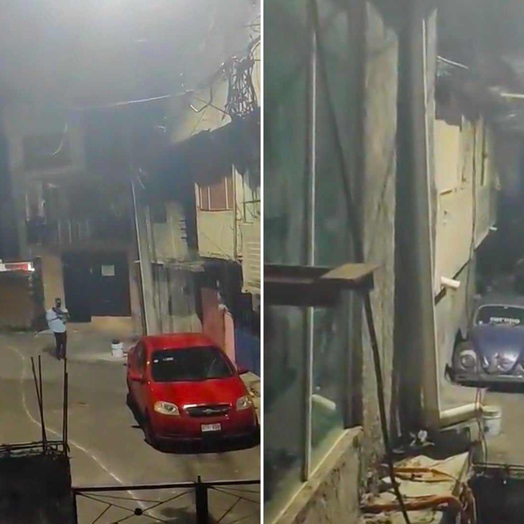 Encapuchados y con armas largas fueron captados en calles de Tlalpan, CDMX