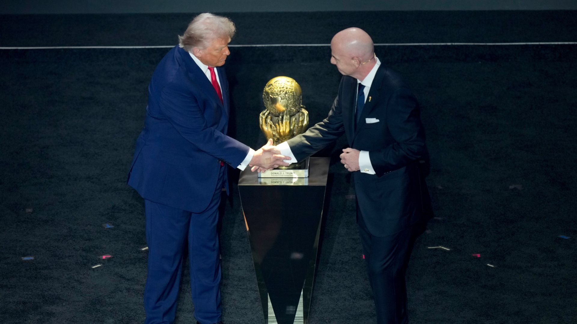 Trump ante el reconocimiento de la FIFA.