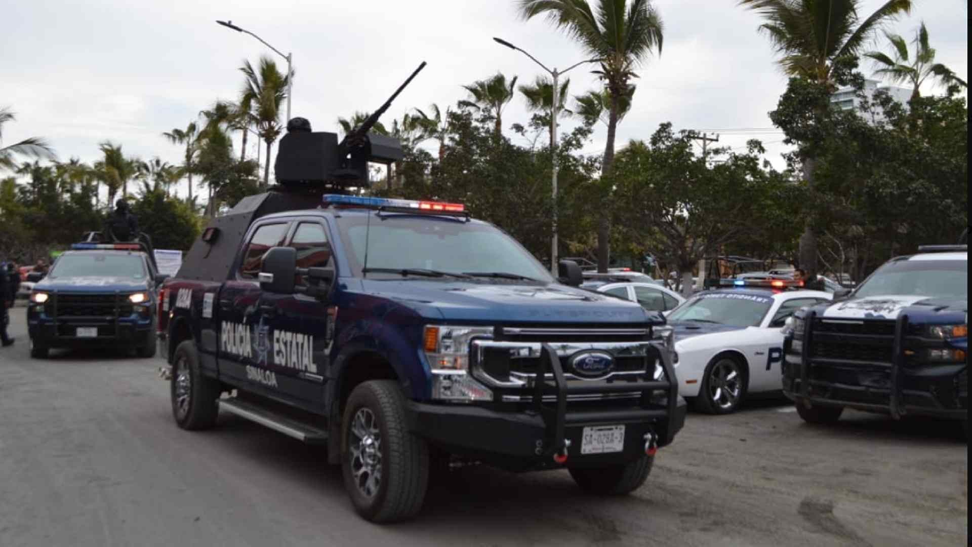 Operativo de seguridad en Sinaloa