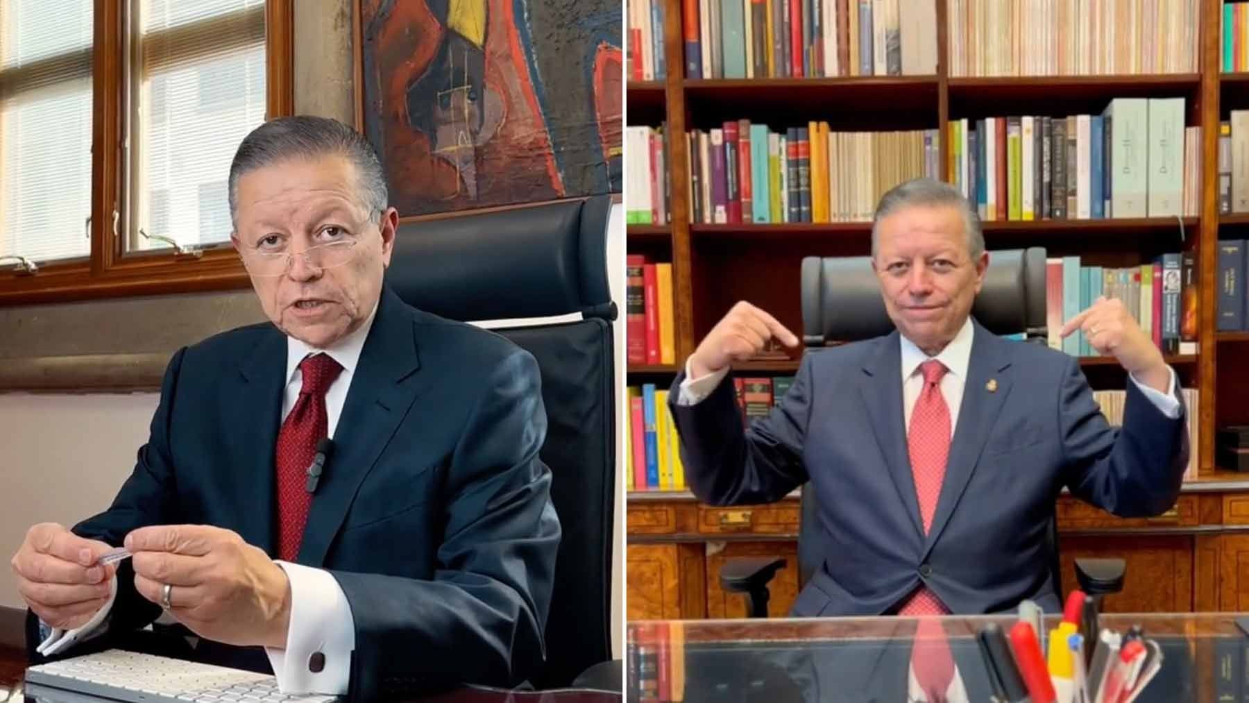 Arturo Zaldívar niega pagos con dinero público a asesor de TikTok