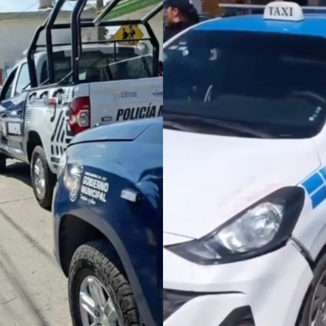 Persecución y Balacera por Robo de Taxi Deja un Policía Herido de Gravedad en Coronango