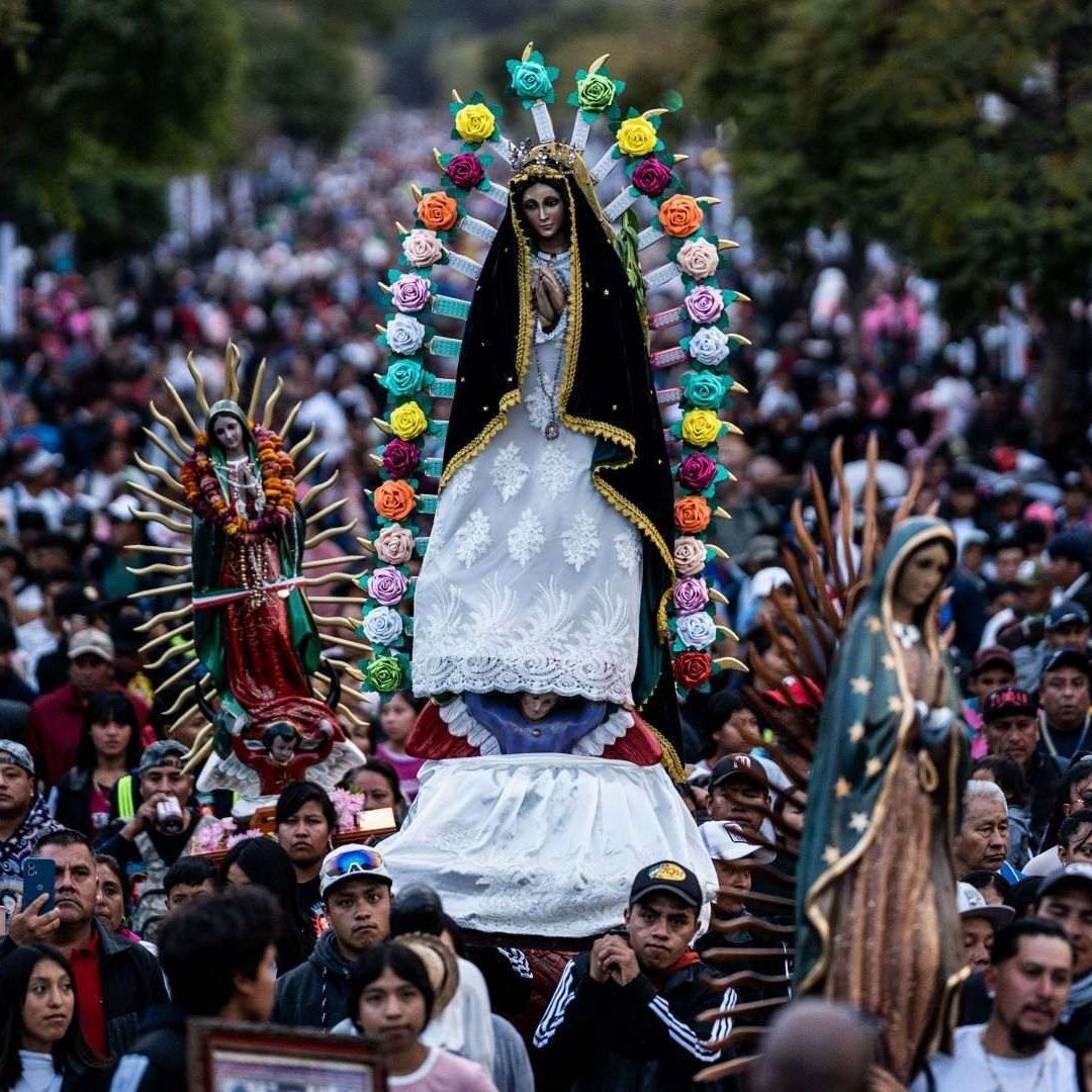Peregrinos Basílica de Guadalupe