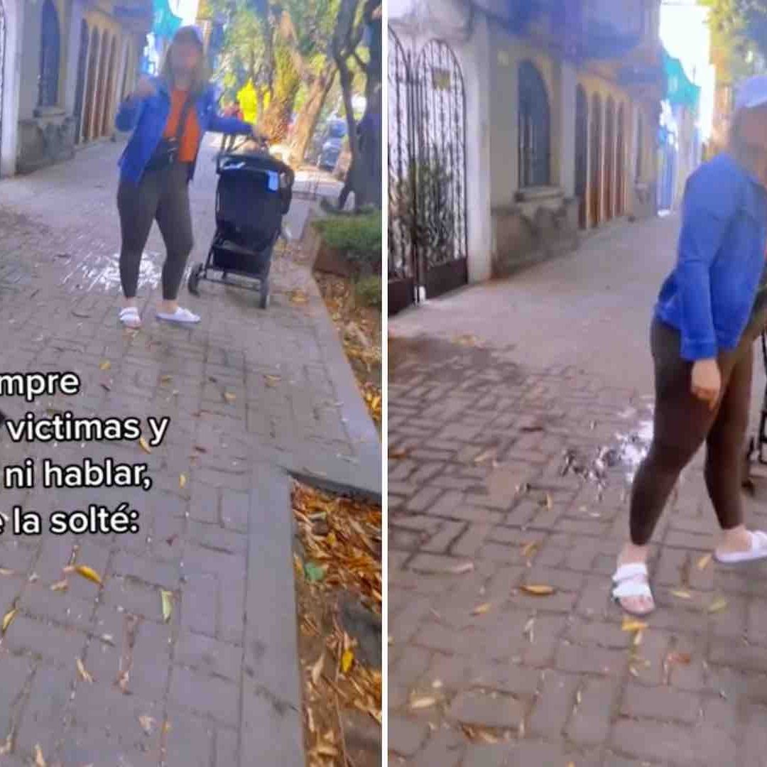 Extranjera se ofende porque le piden que ponga correa a su perro