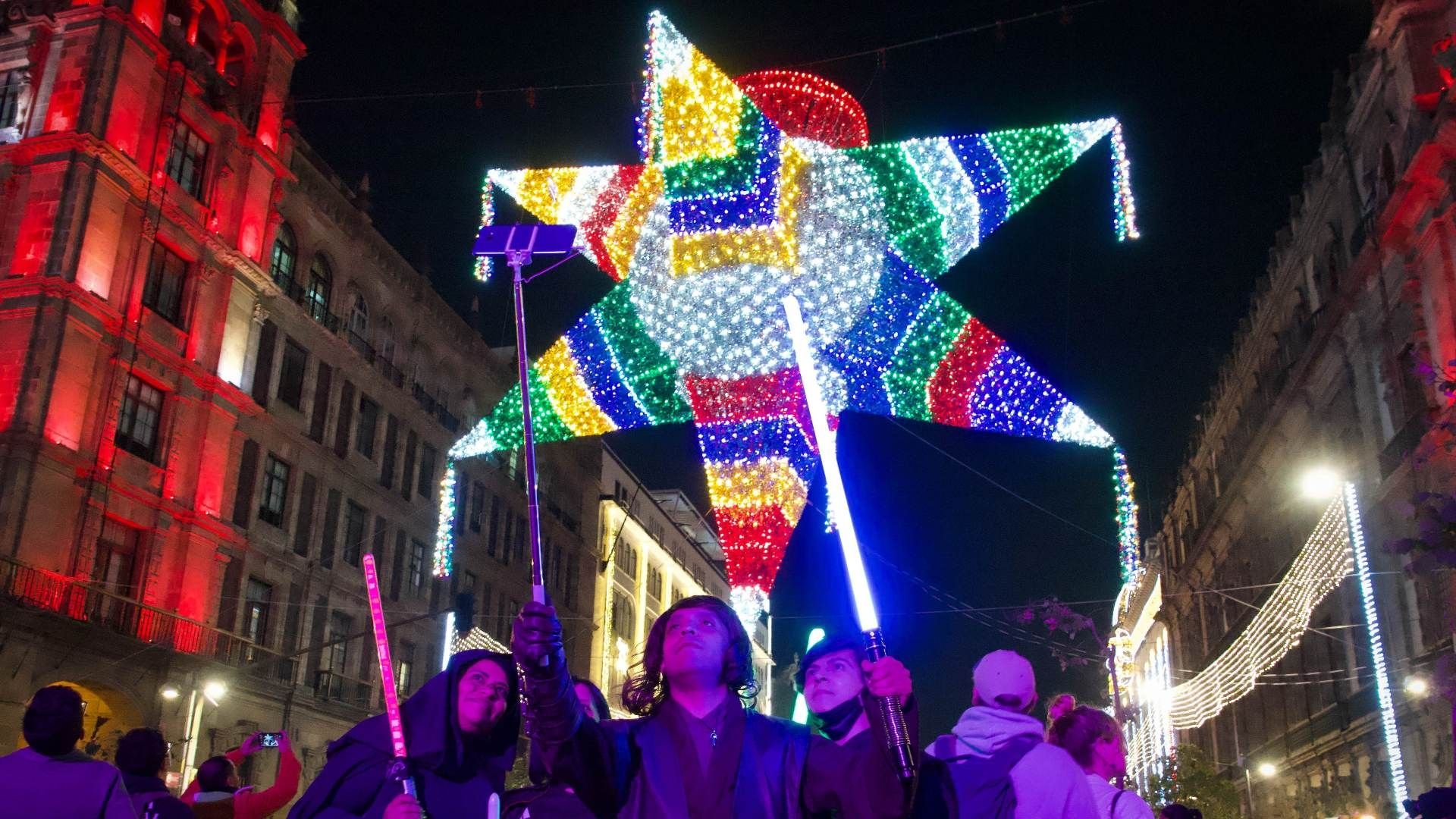 Alumbrado Navideño Zócalo CDMX 2025