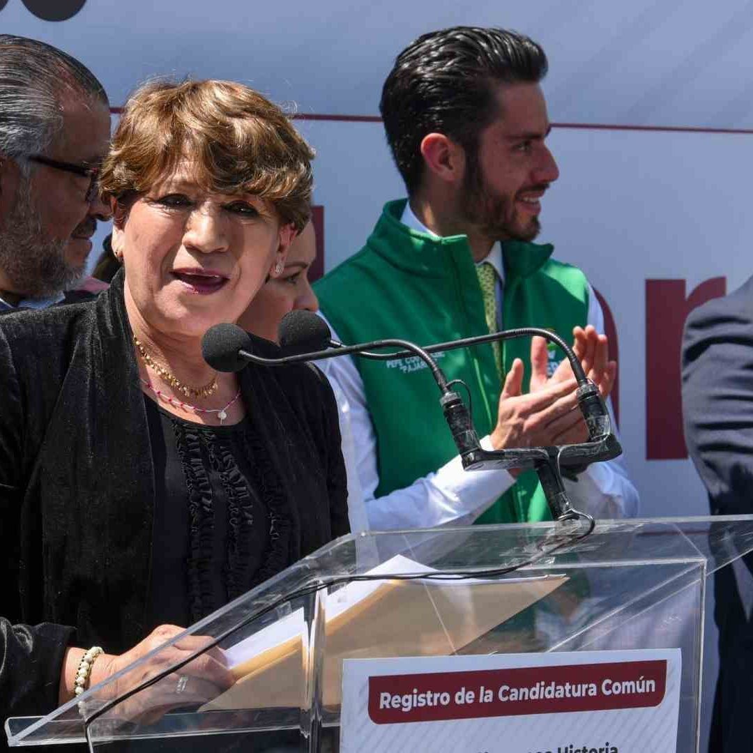 La candidata a gobernadora por la alianza Juntos Hacemos Historia en el Estado de México, Delfina Gómez dijo que lo que a ella la mueve, es el amor al pueblo