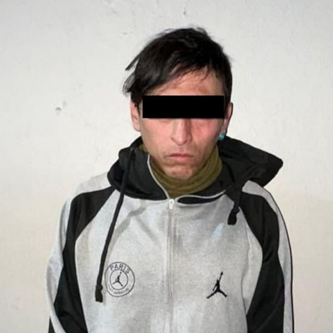 Hombre detenido acusado de abuso sexual en Ecatepec, Edomex. Foto: Gobierno municipal